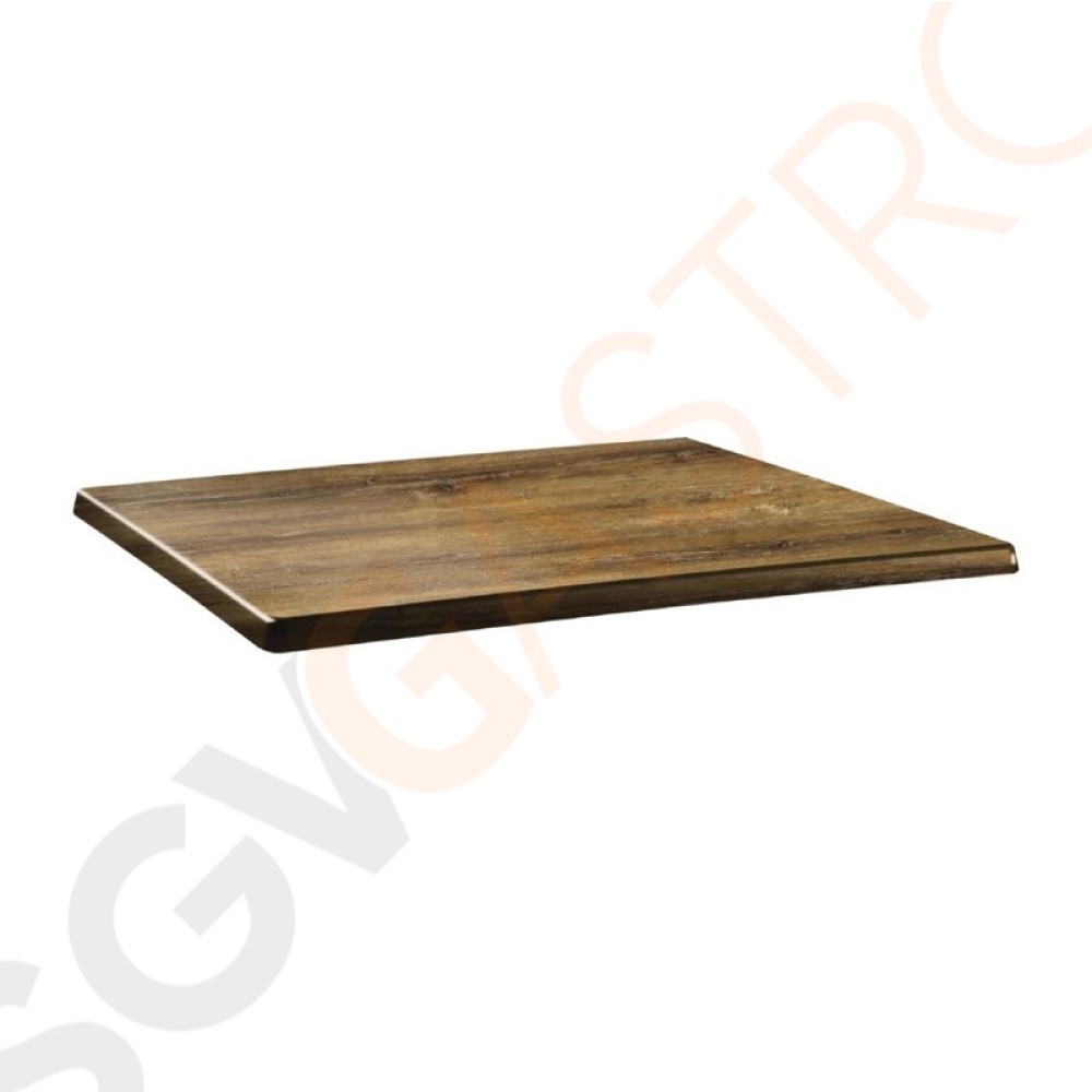 Topalit Classic Line rechteckige Tischplatte Atacama Kirschenholz 120 x 80cm DR934 | 120 x 80cm | Einzelpreis