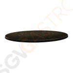 Topalit Classic Line runde Tischplatte Zypern Metall 80cm DR937 | 80(Ø)cm | Einzelpreis