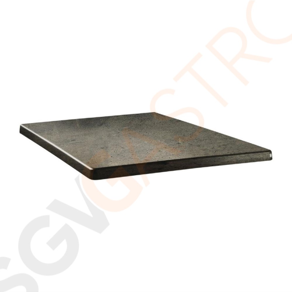 Topalit Classic Line runde Tischplatte Beton 80cm DR946 | 80(Ø)cm | Einzelpreis