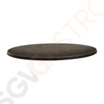 Topalit Classic Line runde Tischplatte Holz 80cm DR954 | 80(Ø)cm | Einzelpreis