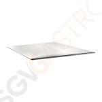 Topalit Smartline quadratische Tischplatte weiß 80cm DR973 | 80 x 80cm | Einzelpreis