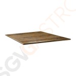 Topalit Smartline quadratische Tischplatte Atacama Kirschenholz 70cm DR982 | 70 x 70cm | Einzelpreis