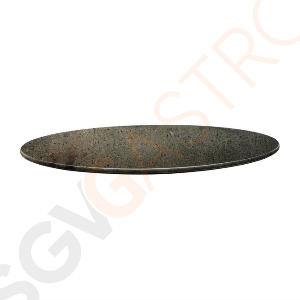 Topalit Smartline runde Tischplatte Beton 80cm DR991 | 80(Ø)cm | Einzelpreis