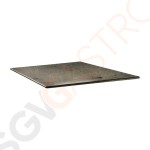 Topalit Smartline quadratische Tischplatte Beton 70cm DR992 | 70 x 70cm | Einzelpreis