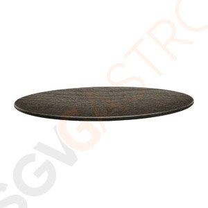 Topalit Smartline runde Tischplatte Holz 80cm DR996 | 80(Ø)cm | Einzelpreis