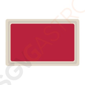 Roltex GN1/1 Serviertablett rot 53 x 32,5cm 53 x 32,5cm (GN1/1) | Polyester | rot
