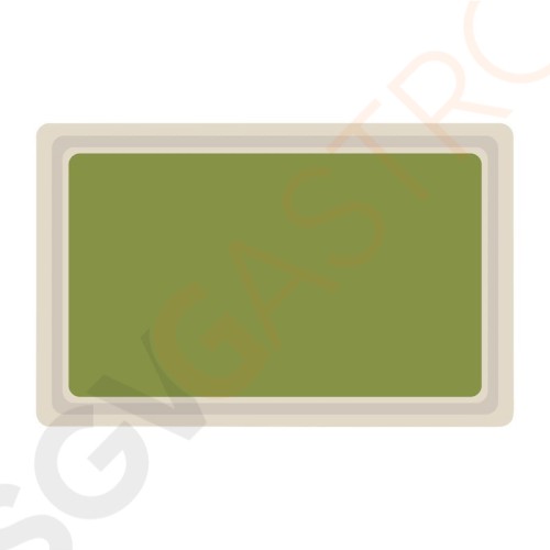 Roltex GN1/1 Serviertablett grün 53 x 32,5cm 53 x 32,5cm (GN1/1) | Polyester | grün