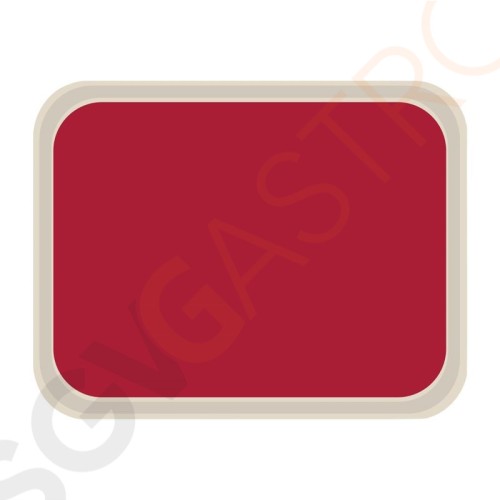 Roltex America Serviertablett rot 47 x 36cm 47 x 36cm | Polyester | rot