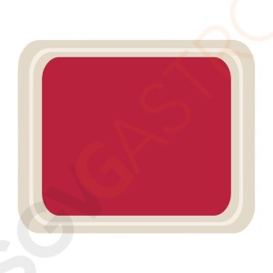 Roltex GN1/2 Serviertablett rot 42 x 32cm 42 x 32cm | Polyester | rot