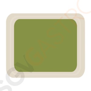 Roltex GN1/2 Serviertablett grün 42 x 32cm 42 x 32cm | POlyester | grün