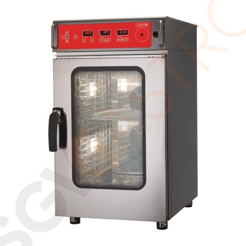 Gastro M Kombi-Dampfgarer mit Reinigungssystem 10 x 1/1 GN Kraftstromanschluss | Mit automatischem Reinigungssystem | 15,6kW/400V | Kapazität: 10 x 1/1 GN Gastro M Kombi-Dampfgarer mit Reinigungssystem 10 x 1/1 GN Kraftstromanschluss | Mit automatischem Reinigungssystem | 15,6kW/400V | Kapazität: 10 x 1/1 GN
