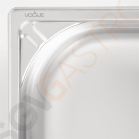 Vogue Strapazierfähiger GN-Behälter 1/1 Edelstahl 100mm Fassungsvermögen: 13,5L | GN 1/1 | Tiefe: 100mm