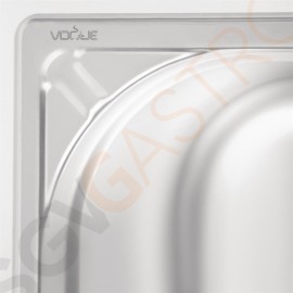 Vogue Strapazierfähiger GN-Behälter 1/1 Edelstahl 200mm Fassungsvermögen: 28L | GN 1/1 | Tiefe: 200mm