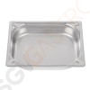 Vogue Strapazierfähiger GN-Behälter 1/2 Edelstahl 65mm Fassungsvermögen: 4L | GN 1/2 | Tiefe: 65mm