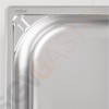 Vogue Strapazierfähiger GN-Behälter 1/2 Edelstahl 65mm Fassungsvermögen: 4L | GN 1/2 | Tiefe: 65mm