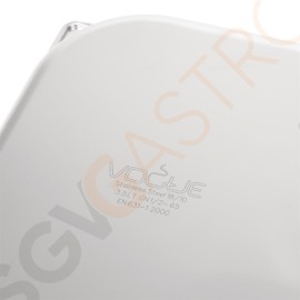 Vogue Strapazierfähiger GN-Behälter 1/2 Edelstahl 65mm Fassungsvermögen: 4L | GN 1/2 | Tiefe: 65mm