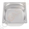 Vogue Strapazierfähiger GN-Behälter 1/2 Edelstahl 100mm Fassungsvermögen: 6,2L | GN 1/2 | Tiefe: 100mm
