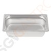 Vogue Strapazierfähiger GN-Behälter 1/3 Edelstahl 100mm Fassungsvermögen: 3,7L | GN 1/3 | Tiefe: 100mm Vogue Strapazierfähiger GN-Behälter 1/3 Edelstahl 100mm Fassungsvermögen: 3,7L | GN 1/3 | Tiefe: 100mm