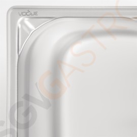 Vogue Strapazierfähiger GN-Behälter 1/3 Edelstahl 150mm Fassungsvermögen: 5,7L | GN 1/3 | Tiefe: 150mm