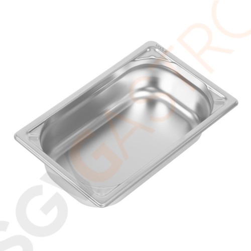 Vogue Strapazierfähiger GN-Behälter 1/4 Edelstahl 65mm Fassungsvermögen: 1,7L | GN 1/4 | Tiefe: 65mm Vogue Strapazierfähiger GN-Behälter 1/4 Edelstahl 65mm Fassungsvermögen: 1,7L | GN 1/4 | Tiefe: 65mm