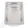 Vogue Strapazierfähiger GN-Behälter 1/4 Edelstahl 65mm Fassungsvermögen: 1,7L | GN 1/4 | Tiefe: 65mm Vogue Strapazierfähiger GN-Behälter 1/4 Edelstahl 65mm Fassungsvermögen: 1,7L | GN 1/4 | Tiefe: 65mm