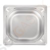 Vogue Strapazierfähiger GN-Behälter 1/6 Edelstahl 100mm Fassungsvermögen: 1,7L | GN 1/6 | Tiefe: 100mm