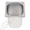 Vogue Strapazierfähiger GN-Behälter 1/6 Edelstahl 200mm Fassungsvermögen: 3L | GN 1/6 | Tiefe: 200mm