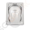 Vogue Strapazierfähiger GN-Behälter 1/9 Edelstahl 65mm Fassungsvermögen: 600ml | GN 1/9 | Tiefe: 65mm Vogue Strapazierfähiger GN-Behälter 1/9 Edelstahl 65mm Fassungsvermögen: 600ml | GN 1/9 | Tiefe: 65mm
