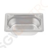Vogue Strapazierfähiger GN-Behälter 1/9 Edelstahl 65mm Fassungsvermögen: 600ml | GN 1/9 | Tiefe: 65mm Vogue Strapazierfähiger GN-Behälter 1/9 Edelstahl 65mm Fassungsvermögen: 600ml | GN 1/9 | Tiefe: 65mm