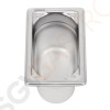 Vogue Strapazierfähiger GN-Behälter 1/9 Edelstahl 100mm Fassungsvermögen: 800ml | GN 1/9 | Tiefe: 100mm Vogue Strapazierfähiger GN-Behälter 1/9 Edelstahl 100mm Fassungsvermögen: 800ml | GN 1/9 | Tiefe: 100mm