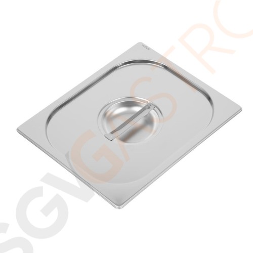 Vogue Strapazierfähiger Deckel für GN-Behälter 1/2 Edelstahl GN 1/2 | Passt auf die strapazierfähigen GN-Behälter 1/2 von Vogue Vogue Strapazierfähiger Deckel für GN-Behälter 1/2 Edelstahl GN 1/2 | Passt auf die strapazierfähigen GN-Behälter 1/2 von Vogue