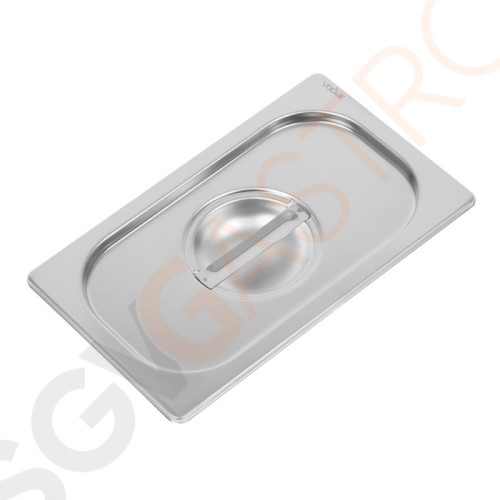 Vogue Strapazierfähiger Deckel für GN-Behälter 1/4 Edelstahl GN 1/4 | Passt auf die strapazierfähigen GN-Behälter 1/4 von Vogue Vogue Strapazierfähiger Deckel für GN-Behälter 1/4 Edelstahl GN 1/4 | Passt auf die strapazierfähigen GN-Behälter 1/4 von Vogue