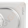 Vogue Strapazierfähiger Deckel für GN-Behälter 1/9 Edelstahl GN 1/9 | Passt auf die strapazierfähigen GN-Behälter 1/9 von Vogue Vogue Strapazierfähiger Deckel für GN-Behälter 1/9 Edelstahl GN 1/9 | Passt auf die strapazierfähigen GN-Behälter 1/9 von Vogue
