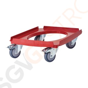 Cambro Rolluntersatz für GN 1/1 Front- und Toplader CamGo Transportbehälter Zum Gebrauch mit CamGo Lebensmitteltransportbehältern