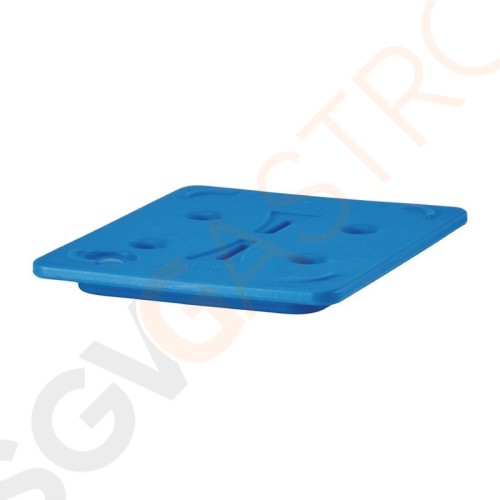 Cambro Kühlelement Camchiller für GN 1/2 Lebensmitteltransportbehälter Sorgt für eine längere Kühlung
