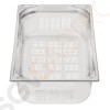 Vogue Strapazierfähiger, gelochter GN-Behälter 1/1 Edelstahl 150mm Fassungsvermögen: 13,5L | GN 1/1 | Tiefe: 150mm