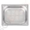 Vogue Strapazierfähiger, gelochter GN-Behälter 1/2 Edelstahl 100mm Fassungsvermögen: 6,2L | GN 1/2 | Tiefe: 100mm