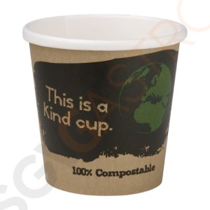 Fiesta Green Kompostierbare Espressobecher einwandig 11,3cl 1000 Stück