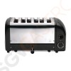Dualit Toaster 60145 schwarz 6 Schlitze 3kW/230V | 6 Schlitze | 195 Scheiben pro Stunde