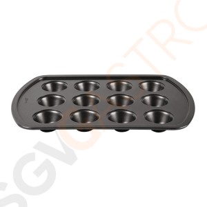 Avanti Muffinform 12 Minimuffins Mit Antihaftbeschichtung | 2,5(H) x 30(B) x 19(L)cm