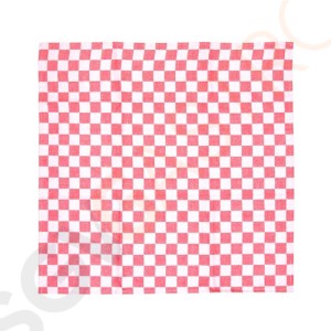 Vogue Geschirrtuch rot Rotes Muster.