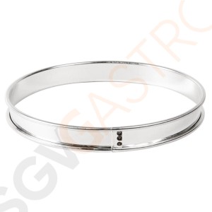 Flacher Tortenring glatt 20cm Größe: 20(Ø)cm Flacher Tortenring glatt 20cm Größe: 20(Ø)cm