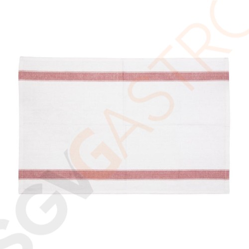 Vogue Geschirrtuch rot 50,8 x 76,2cm | 70% Baumwolle, 30% Polyester | rot Vogue Geschirrtuch rot 50,8 x 76,2cm | 70% Baumwolle, 30% Polyester | rot