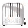 Dualit Toaster 60146 weiß 6 Schlitze 3kW/230V | 6 Schlitze | 195 Scheiben pro Stunde Dualit Toaster 60146 weiß 6 Schlitze 3kW/230V | 6 Schlitze | 195 Scheiben pro Stunde