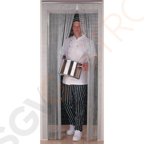 Insektenschutzvorhang Für Türöffnungen bis zu 90cm breit | Aluminium