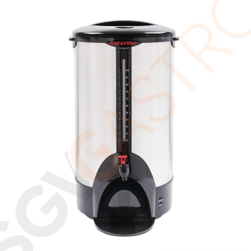 Caterlite Kaffeeperkolator 15L 1,5kW/230V | Kapazität: 15L (bis zu 100 Tassen)