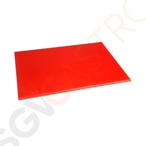 Hygiplas antibakterielles Schneidebrett mit hoher Dichte rot Schneidebrett rot.