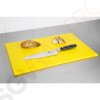 Hygiplas antibakterielles Schneidebrett mit hoher Dichte gelb Schneidebrett gelb.