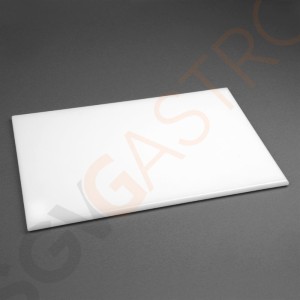 Hygiplas antibakterielles Schneidebrett mit hoher Dichte weiß Schneidebrett weiß.