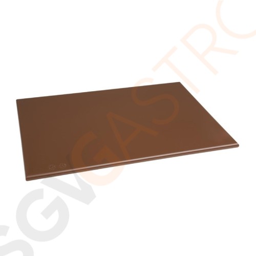 Hygiplas antibakterielles Schneidebrett mit hoher Dichte braun Schneidebrett braun. Hygiplas antibakterielles Schneidebrett mit hoher Dichte braun Schneidebrett braun.